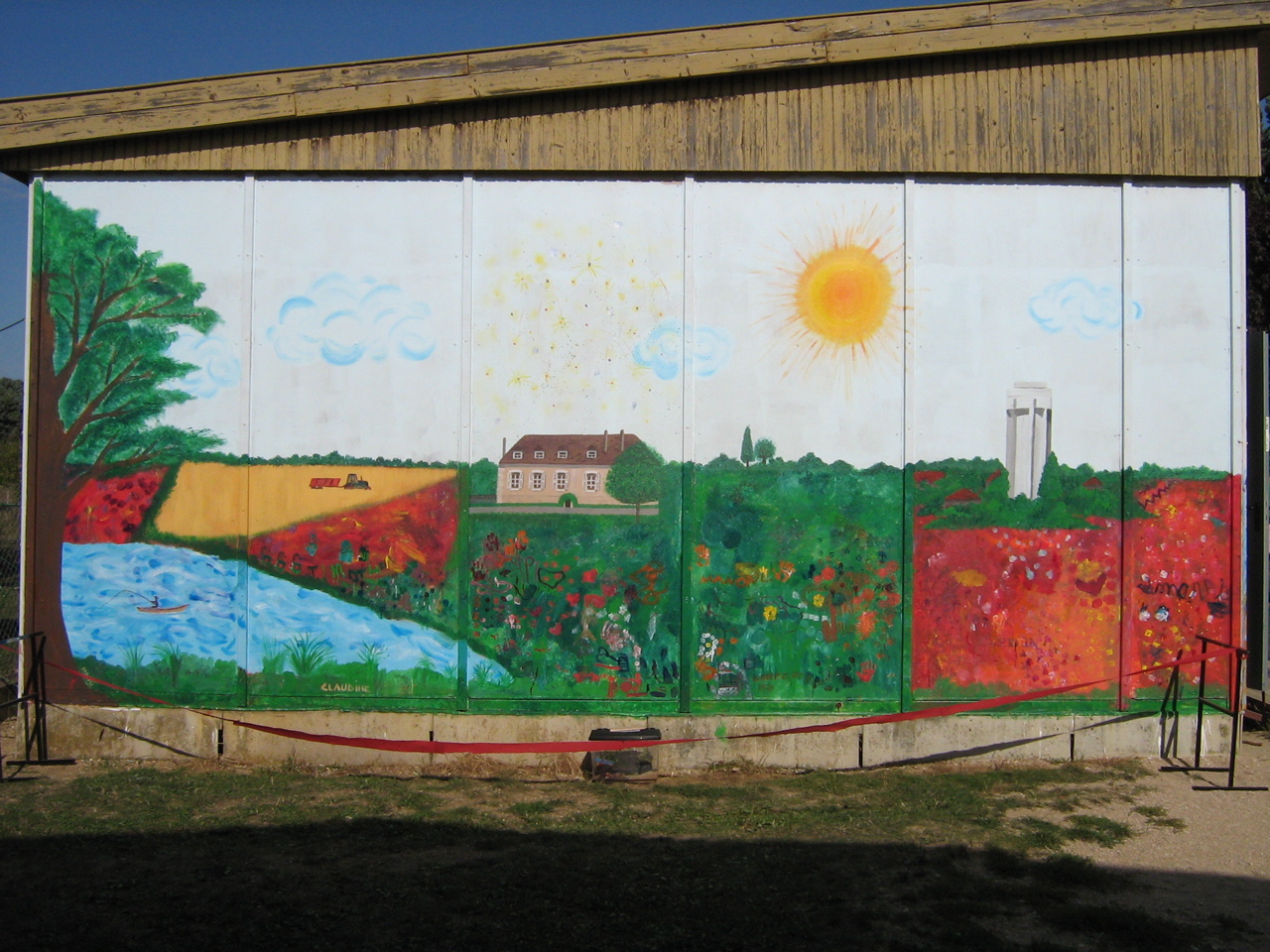 atelier enfants fresque