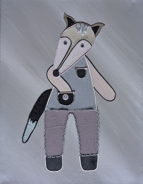 carnaval loup gris 2