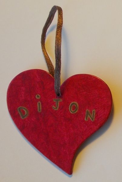Coeur rouge Dijon V